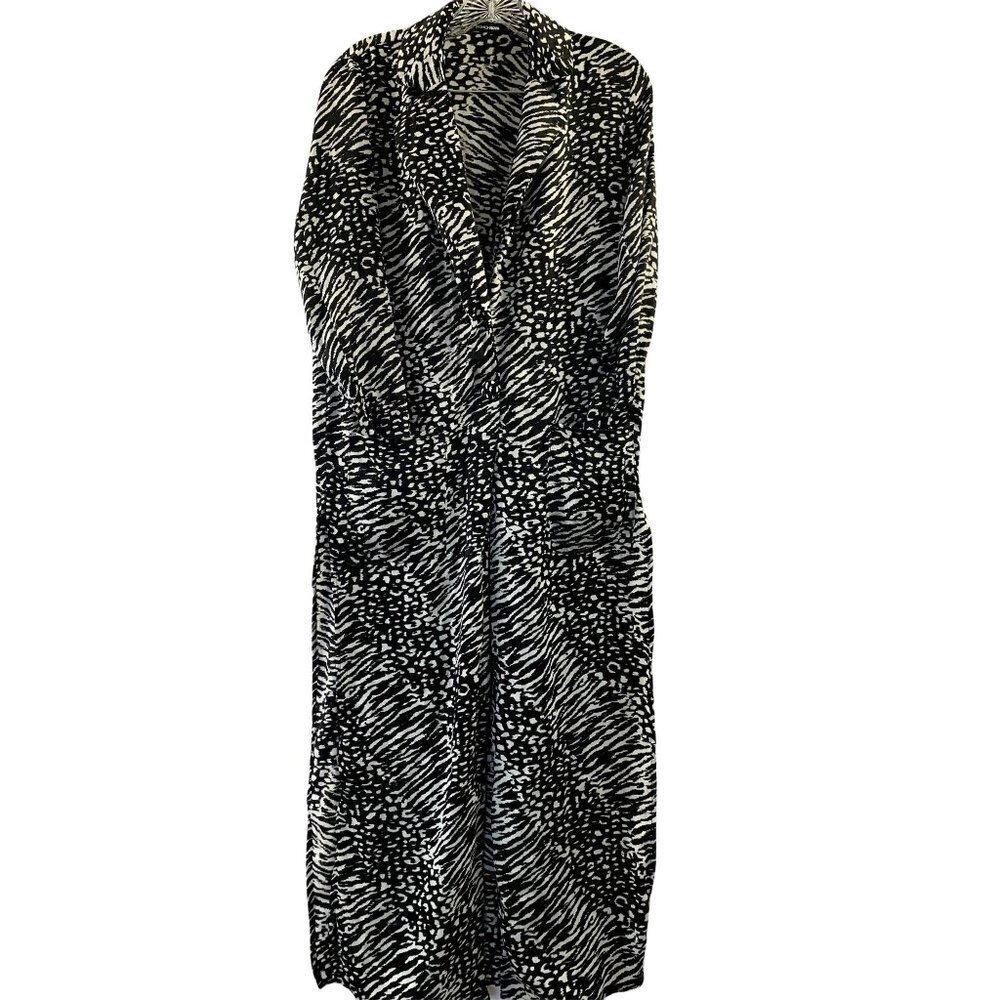 Fashion Nova Women's Black & White Dress